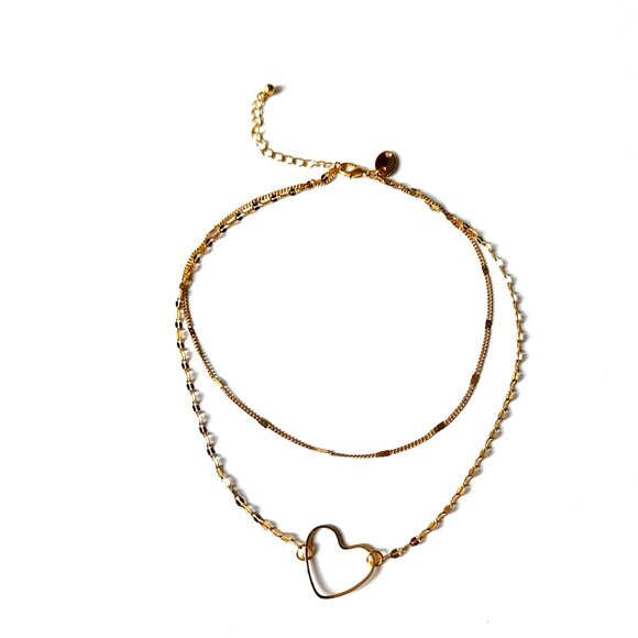 Gold-tone choker necklace bundle - Picture 3 of 10